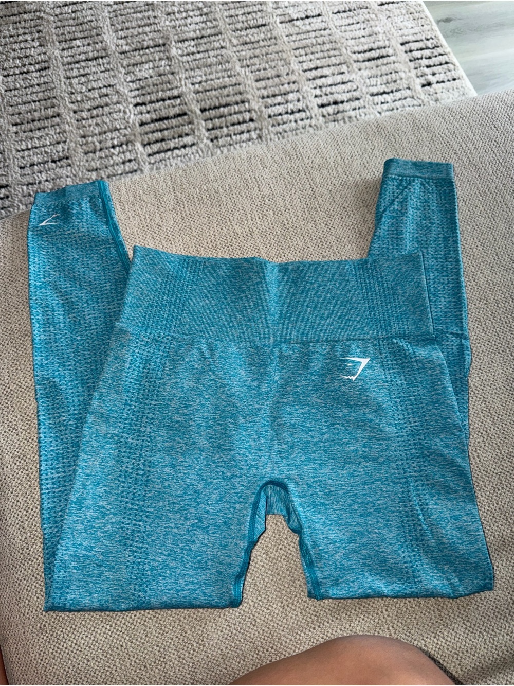 Gymshark blue vital seamless leggings